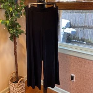 Chico’s Travelers wide-leg black pants, Chicos size 2=size 12